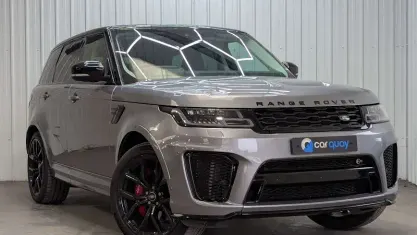 Usado Land Rover Range Rover Sport SVR 575 HP (422 kW) 2021 Cinzento SUV