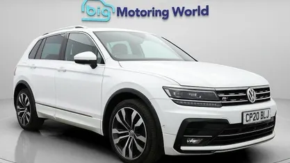 Used VW Tiguan R-line 150 HP (110 kW) 2020 White SUV