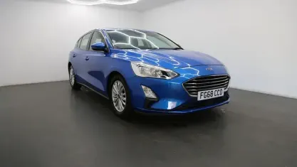 Used Ford Focus Titanium 120 HP (88 kW) 2018 Blue Hatchback