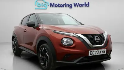 Used Nissan Juke N-Connecta 114 HP (83 kW) 2023 Red SUV
