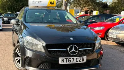Used Mercedes A180 SE 122 HP (89 kW) 2018 Black Hatchback