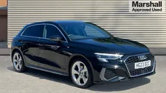 Black Used 2023 Audi A3 S-Line Hatchback | £21,505 (Fair price)