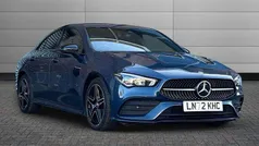 Blue Used 2022 Mercedes CLA220 Executive Sedan | £22,890 (Fair price)