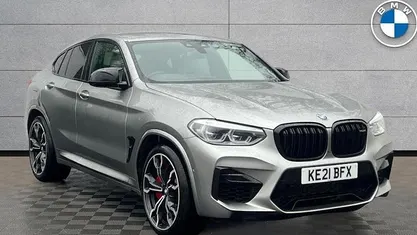 Grey Used 2021 BMW X4 M Competition Edition SUV | £44,990 (Fair price)