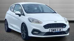 White Used 2018 Ford Fiesta ST Hatchback | £12,690 (Fair price)
