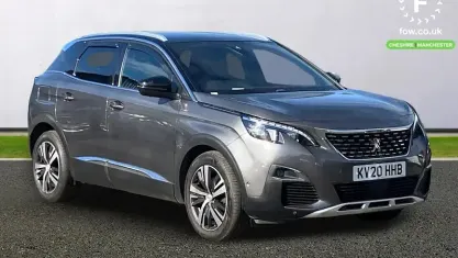 Begagnad Peugeot 3008 GT-line 131 HK (96 kW) 2020 Grå SUV