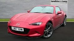 Red Used 2018 Mazda MX5 Inclusive Cabriolet | £16,950 (Fair price)