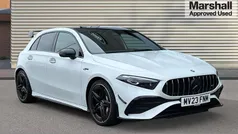 White Used 2023 Mercedes A35 AMG Premium Plus Hatchback | £33,460 (Fair price)