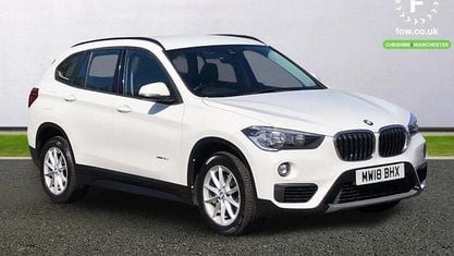 Begagnad BMW X1 Performance 150 HK (110 kW) 2018 Vit SUV