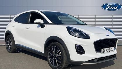 Używany Ford Puma Titanium 125 KM (91 kW) 2023 Biały SUV