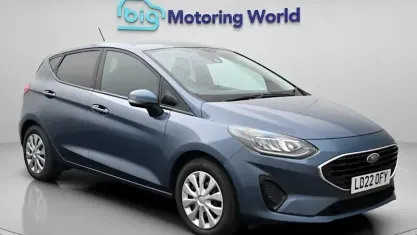 Used Ford Fiesta Trend 101 HP (74 kW) 2022 Blue Hatchback