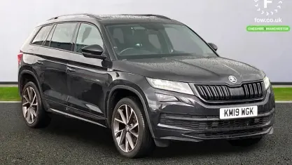 Used Skoda Kodiaq SportLine 190 HP (139 kW) 2019 Black SUV