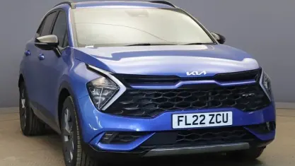 Used Kia Sportage GT-Line 230 HP (169 kW) 2022 Blue SUV