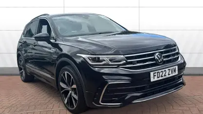 Used VW Tiguan R-line 190 HP (139 kW) 2022 Black SUV