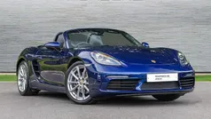 Blue Used 2024 Porsche Boxster Cabriolet | £58,940 (Good price)