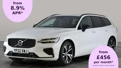 White Used 2021 Volvo V60 R-Design Estate | £28,001 (Fair price)