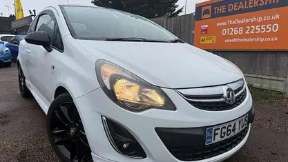 Used Vauxhall Corsa Edition 86 HP (63 kW) 2014 White Hatchback