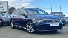Blue Used 2022 VW Golf VIII R-line Estate | £19,495 (Fair price)
