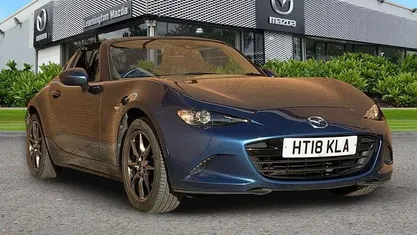 Used Mazda MX5 Inclusive 131 HP (96 kW) 2018 Blue Cabriolet