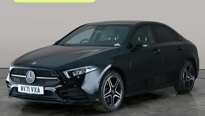 Used Mercedes A250 AMG line 218 HP (160 kW) 2021 Black Sedan