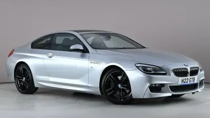 Used BMW 640 M Sport 313 HP (230 kW) 2017 Silver Coupe