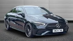 Black Used 2024 Mercedes CLA220 AMG Line Premium Plus Sedan | £33,950 (Fair price)