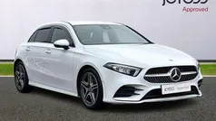 White Used 2021 Mercedes A220 AMG line Hatchback | £18,684 (Fair price)