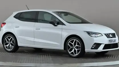 Used Seat Ibiza XCELLENCE 110 HP (80 kW) 2021 White Hatchback