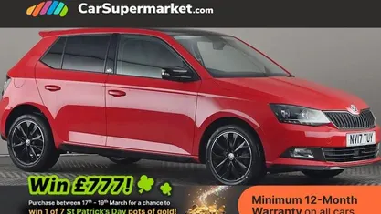 Used Skoda Fabia Monte Carlo 110 HP (80 kW) 2017 Red Hatchback