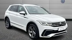 White Used 2024 VW Tiguan R-line Edition SUV | £29,790 (Fair price)