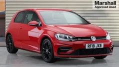 Red Used 2018 VW Golf VII R-line Hatchback | £13,990 (Fair price)