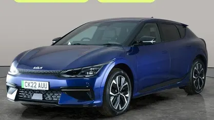 Used Kia EV6 GT-Line 239 kW (325 HP) 2022 Blue SUV