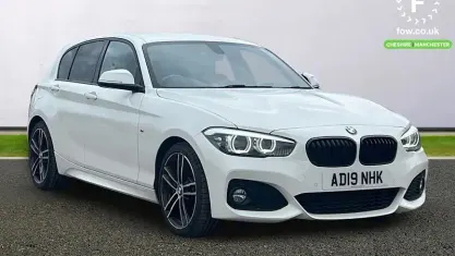 Used BMW 118 M Sport 150 HP (110 kW) 2019 White Hatchback