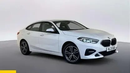 Used BMW 218 Sport Line 136 HP (100 kW) 2021 White Coupe