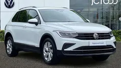 White Used 2021 VW Tiguan Life SUV | £20,150 (Fair price)