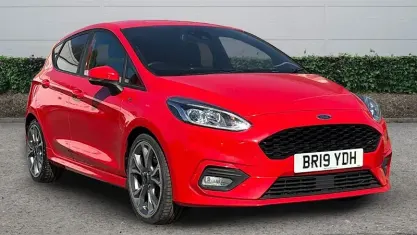 Second-hand Ford Fiesta ST-Line X 140 CP (102 kW) 2019 Roșu Hatchback