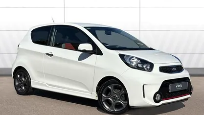 Used Kia Picanto 86 HP (63 kW) 2016 White Hatchback