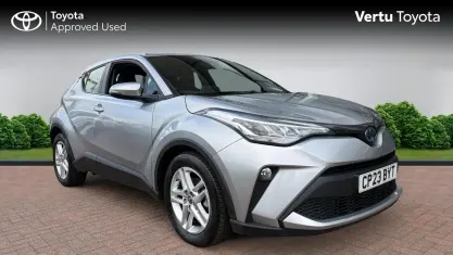 Used Toyota C-HR 122 HP (89 kW) 2023 Silver metallic (metallic paint) SUV