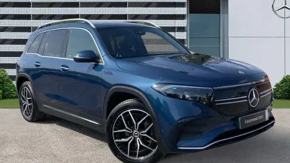 Used Mercedes EQB300 AMG line 167 kW (228 HP) 2022 Blue SUV