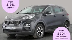 Black Used 2021 Kia Sportage 2 SUV | £13,961 (Fair price)