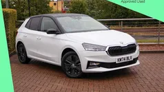 Moon white metallic black magic pearl effect Used 2024 Skoda Fabia Colour Edition Hatchback | £19,995 (Fair price)