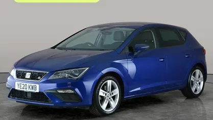 Used Seat Leon FR 131 HP (96 kW) 2020 Blue Hatchback