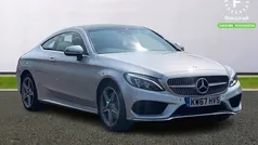 Silver Used 2017 Mercedes C200 Active Coupe | £16,299 (Fair price)
