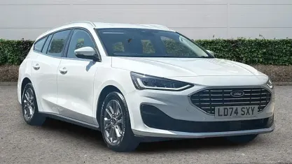 Used Ford Focus Titanium 125 HP (91 kW) 2024 White Estate