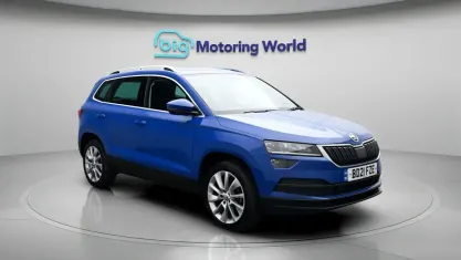Used Skoda Karoq SE L 150 HP (110 kW) 2021 Blue SUV