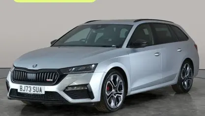 Used Skoda Octavia vRS 245 HP (180 kW) 2023 Silver Estate
