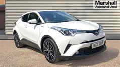 White Used 2019 Toyota C-HR SUV | £13,998 (Fair price)
