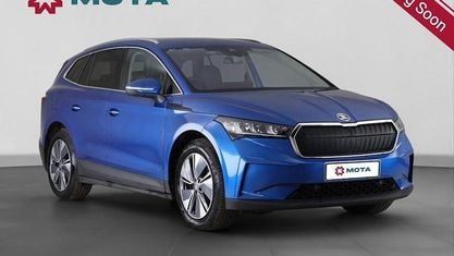Usado Skoda Enyaq iV ecoSuite 150 kW (204 CV) 2021 Azul SUV