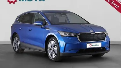 Used Skoda Enyaq iV ecoSuite 150 kW (204 HP) 2021 Blue SUV