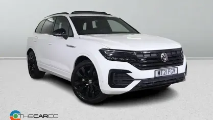 Used VW Touareg Black Edition 286 HP (210 kW) 2021 White SUV